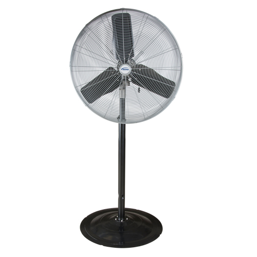 Ventilateur oscillant sur socle avec moteur &eacute;tanche &agrave; l'eau, Robuste, 3 Vitesses, Diam&egrave;tre de 30" Rock Safety Industrial Ltd
