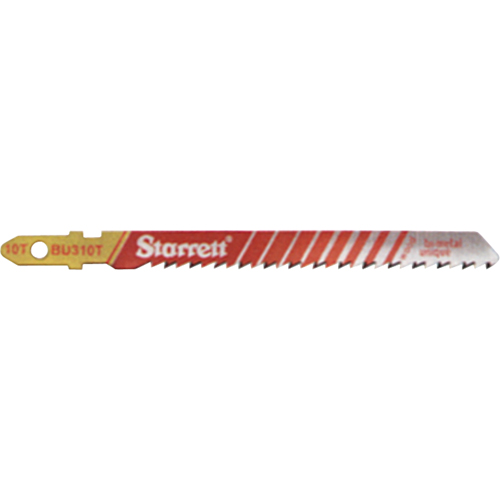 Lames pour scie sauteuse Unified Shank, Bim&eacute;tal, 3" lo, 10 dents par pouce Rock Safety Industrial Ltd