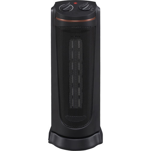 Oscillating Tower Heater, Ceramic, Electric, 5200 BTU/H Rock Safety Industrial Ltd