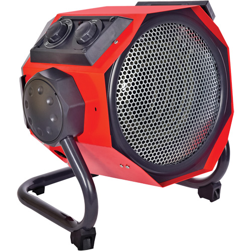 Heavy-Duty Tilted Heater, Ceramic, Electric, 19107 BTU/H Rock Safety Industrial Ltd
