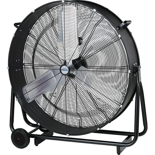 Light Industrial Direct-Drive Slim Drum Fan, Industrial, 2 Speed, 30" Diameter Rock Safety Industrial Ltd