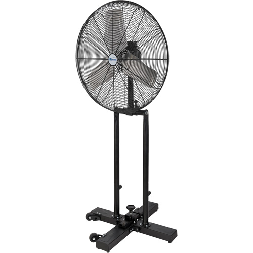 Ventilateur sur pied repliable, Industriel, 3 Vitesses, Diam&egrave;tre de 24" Rock Safety Industrial Ltd