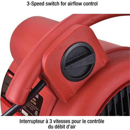 Air Mover, 550 CFM Rock Safety Industrial Ltd