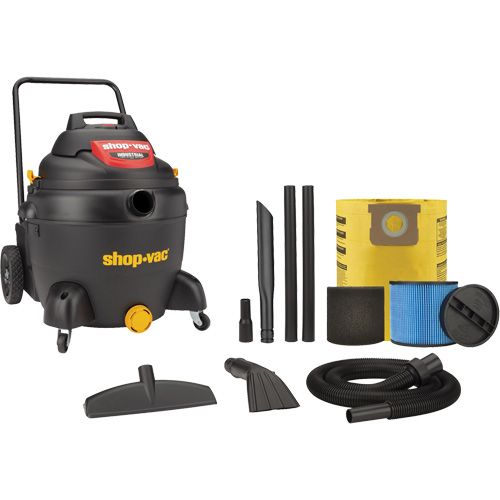 Industrial Vacuum, Wet-Dry, 3 HP, 16 US Gal. (60.6 Litres) Rock Safety Industrial Ltd