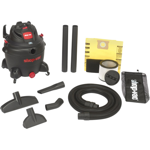 SVX2 Utility Shop Vacuum, Wet-Dry, 6.5 HP, 16 US Gal. (60.6 Litres) Rock Safety Industrial Ltd