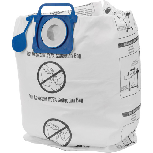 V&eacute;ritables sacs filtrants HEPA r&eacute;sistants aux d&eacute;chirures, 5 - 10 gal. US Rock Safety Industrial Ltd
