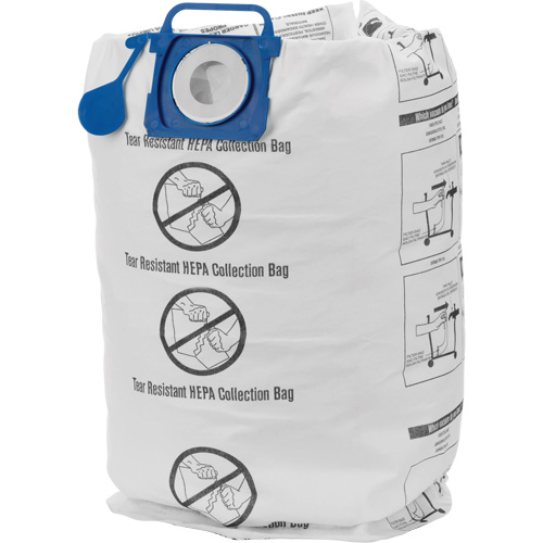 V&eacute;ritables sacs filtrants HEPA r&eacute;sistants aux d&eacute;chirures, 12 - 20 gal. US Rock Safety Industrial Ltd