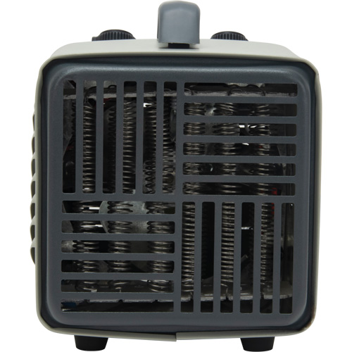 Personal Metal Shop Heater with Thermostat, Fan, Electric Rock Safety Industrial Ltd