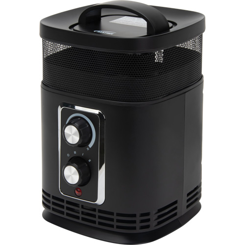 360 Degree Surround Portable Heater, Ceramic, Electric, 5200 BTU/H Rock Safety Industrial Ltd