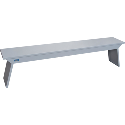 Locker Room Benches, Steel, 72" L x 12" W x 17" H Rock Safety Industrial Ltd