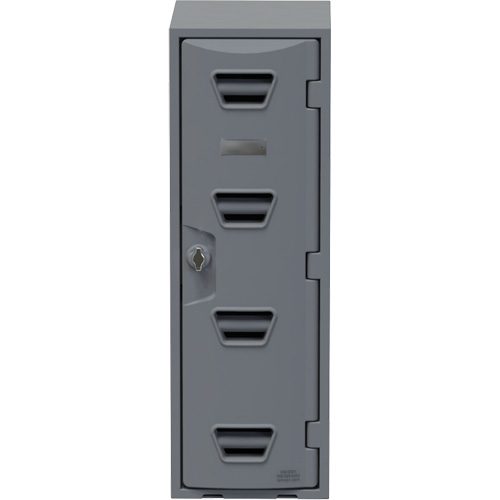 Locker, 12" x 15" x 47", Grey, Assembled Rock Safety Industrial Ltd