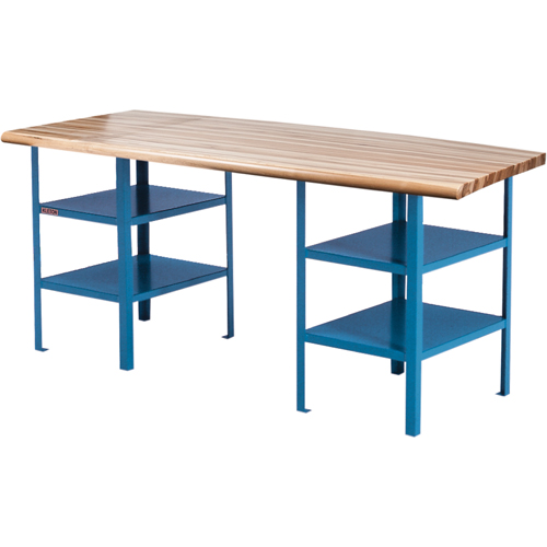 &eacute;tabli sur pi&eacute;destal extra robuste, Cap 2500 lb, 120" la x 30" p, 34" h Rock Safety Industrial Ltd