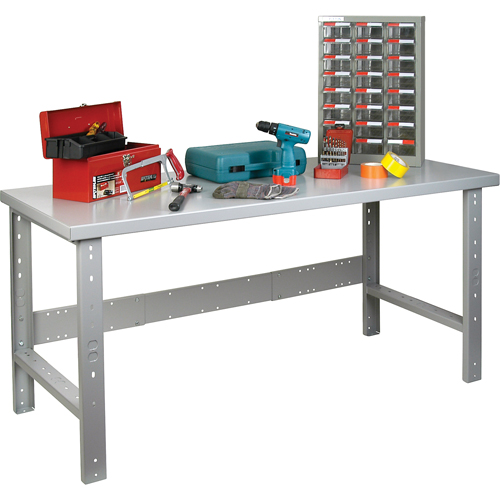 &eacute;tabli pr&eacute;conçu, 72" la x 30" p x 34" h, Capacit&eacute; 2500 lb Rock Safety Industrial Ltd