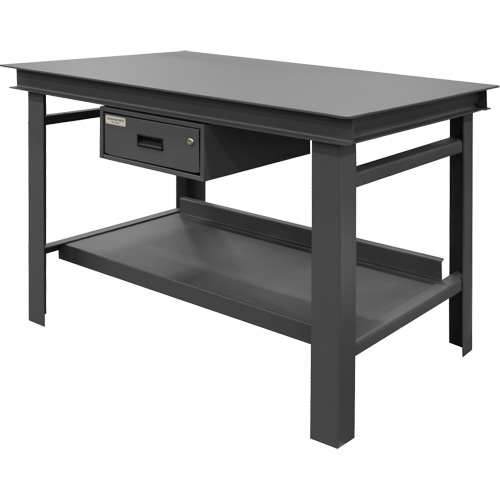&eacute;tabli tr&egrave;s robuste, 60" la x 36" p x 34" h, Capacit&eacute; 14 000 lb Rock Safety Industrial Ltd