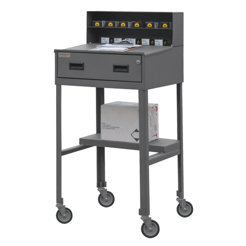 Pupitre d'atelier, 23" la x 20" p x 47-3/4" h, Gris Rock Safety Industrial Ltd
