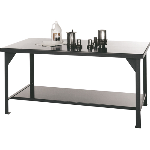Shop Tables, Steel Surface, 72" W x 36" D x 34" H Rock Safety Industrial Ltd