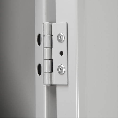 Clean Line Lockers, 2 -tier, Bank of 4, 48" x 18" x 72", Steel, Beige, Rivet (Assembled) Rock Safety Industrial Ltd