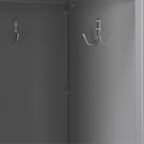 Casiers Clean Line, 3 niveaux, 12" x 12" x 78", Acier, Beige, Rivet (assembl&eacute;) Rock Safety Industrial Ltd