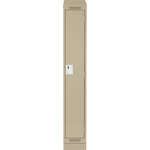 Clean Line Lockers, 12" x 18" x 82", Steel, Beige, Rivet (Assembled) Rock Safety Industrial Ltd
