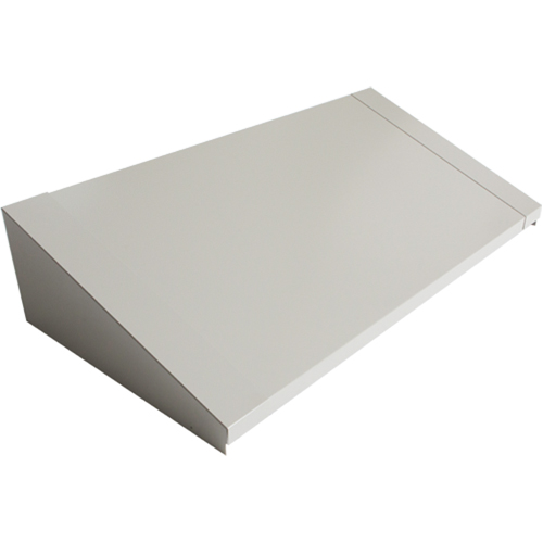 All-Welded Concorde - Heavy-Duty Lockers Sloping Top, 3 Bank, 18" D x 36" W x 6" H, Grey, Steel Rock Safety Industrial Ltd