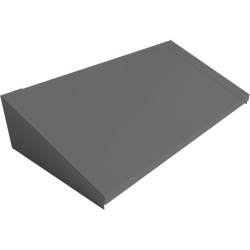 All-Welded Concorde - Heavy-Duty Lockers Sloping Top, 3 Bank, 18" D x 36" W x 6" H, Steel Rock Safety Industrial Ltd