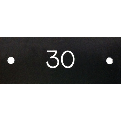 Plaques num&eacute;rot&eacute;es pour casiers Rock Safety Industrial Ltd