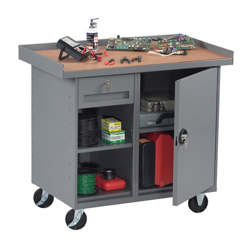 Armoire pour &eacute;tabli mobile, Stratifi&eacute; Surface Rock Safety Industrial Ltd