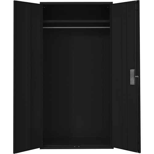 Armoire garde-robe, Acier, 36" la x 18" p x 72" h, Noir Rock Safety Industrial Ltd