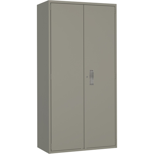Armoire garde-robe, Acier, 36" la x 18" p x 72" h, Gris Rock Safety Industrial Ltd