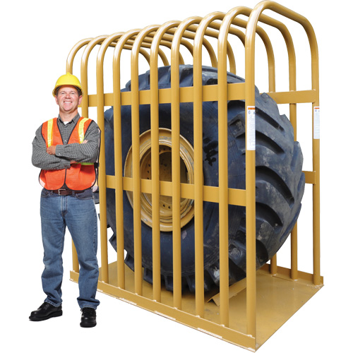 Cage de gonflage &agrave; 10 barres Earthmover T111 Rock Safety Industrial Ltd