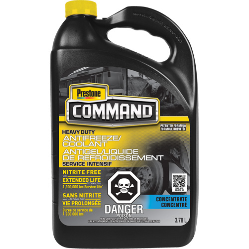 Command&reg; Heavy-Duty Nitrate-Free Extended Life Concentrate Antifreeze/Coolant, 3.78 L, Jug Rock Safety Industrial Ltd