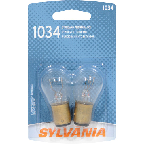 1034 Mini-ampoule automobile de base, Incandescente, 23,04 W, Blanc cass&eacute; Rock Safety Industrial Ltd