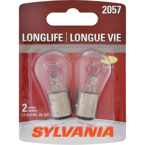 2057 Mini-ampoule automobile &agrave; longue dur&eacute;e de vie, Incandescente, 26,9 W, Blanc cass&eacute; Rock Safety Industrial Ltd