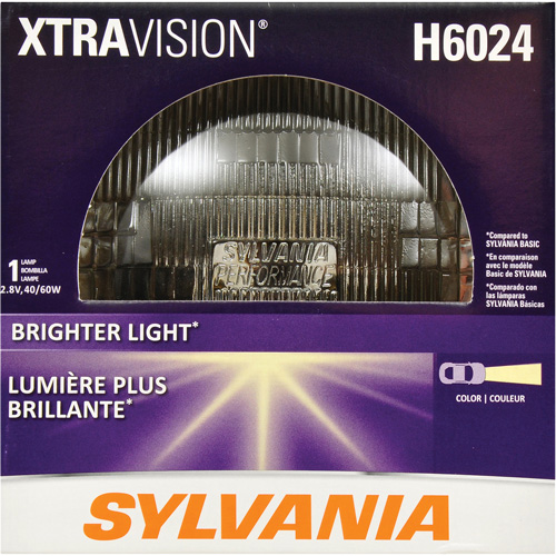 Phare automobile scell&eacute; XtraVision H6024, Halog&egrave;ne, 55 W, Blanc cass&eacute; Rock Safety Industrial Ltd