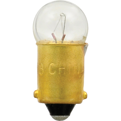 53 Mini ampoule &agrave; longue dur&eacute;e de vie, Incandescente, 1,73 W, Blanc cass&eacute; Rock Safety Industrial Ltd