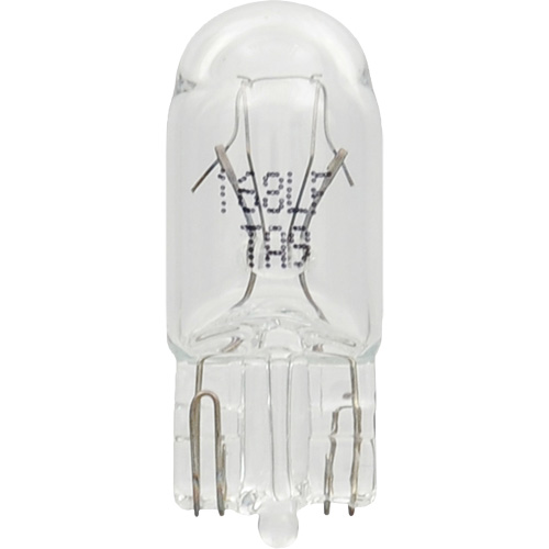 168 Mini-ampoule automobile &agrave; longue dur&eacute;e de vie, Incandescente, 4,9 W, Blanc cass&eacute; Rock Safety Industrial Ltd