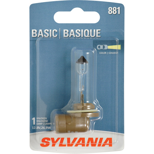 881 Phare antibrouillard de base, Halog&egrave;ne, 27 W, Blanc cass&eacute; Rock Safety Industrial Ltd