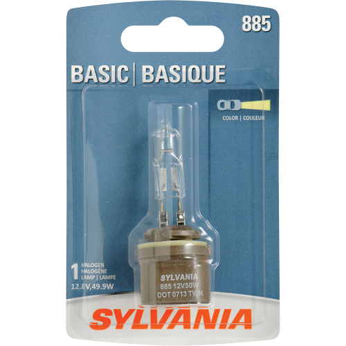 885 Phare antibrouillard de base, Halog&egrave;ne, 50 W, Blanc cass&eacute; Rock Safety Industrial Ltd