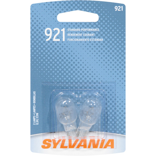 921 Mini-ampoule automobile de base, Incandescente, 17,92 W, Blanc cass&eacute; Rock Safety Industrial Ltd