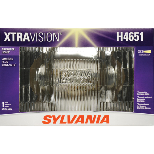 Phare automobile scell&eacute; XtraVision H4651, Halog&egrave;ne, 50 W, Blanc cass&eacute; Rock Safety Industrial Ltd