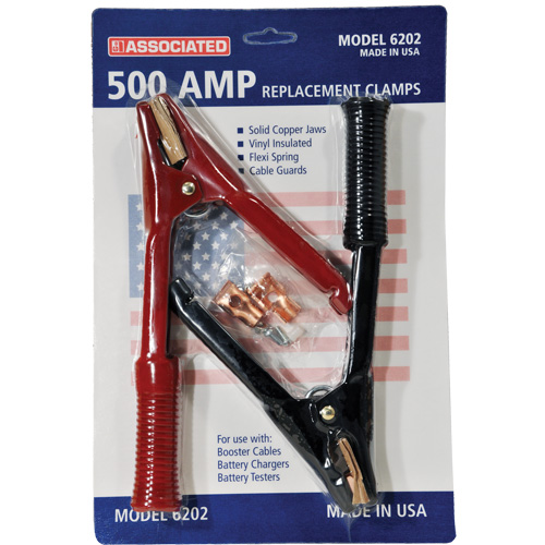 Pinces robustes de calibre professionel pour c&acirc;bles de d&eacute;marrage 500 A Rock Safety Industrial Ltd