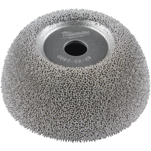 Meule &agrave; polir &agrave; contour &eacute;vas&eacute; 2-1/2" pour ponceuse pour pneus &agrave; basse vitesse M12 Fuel Rock Safety Industrial Ltd