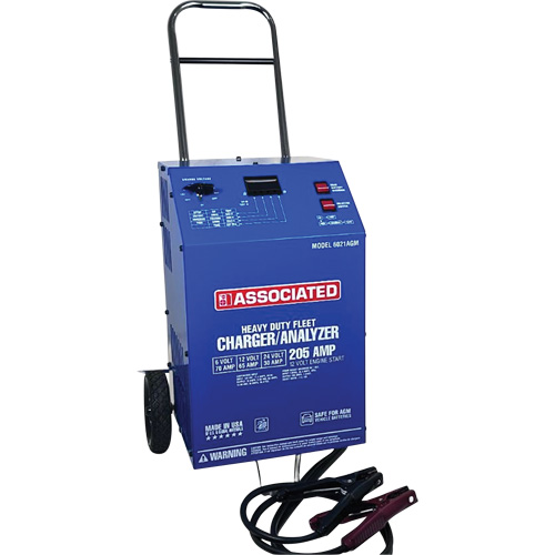 Chargeur & analyseur 6/12/24 V HD pour parc automobile Rock Safety Industrial Ltd