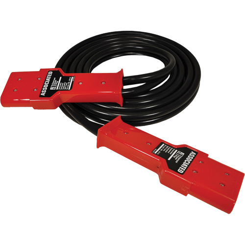 C&acirc;ble robuste &agrave; fiche double, 1 AWG, C&acirc;ble 12' Rock Safety Industrial Ltd