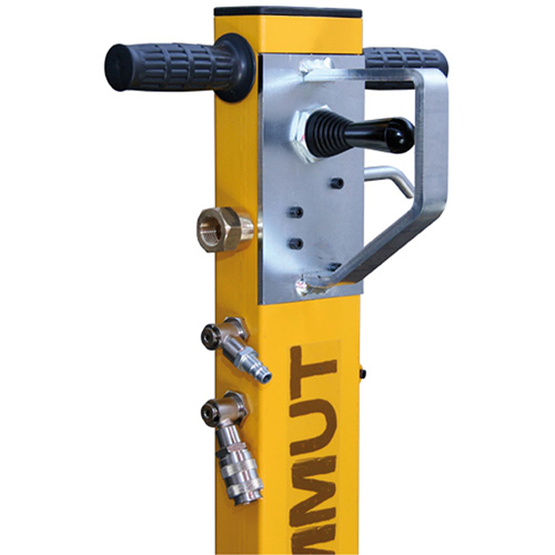 Cric Mammut &agrave; 3 &eacute;tapes, 88 tonnes, Air comprim&eacute;/hydraulique Rock Safety Industrial Ltd