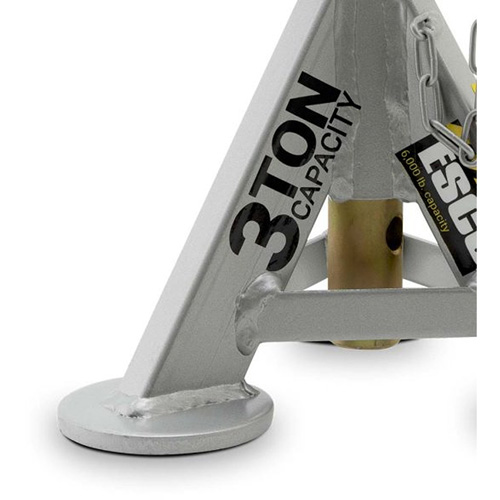 B&eacute;quilles de cric &agrave; profil bas de performance Shorty, Capacit&eacute; de 3 tonnes, 11" - 17" h Rock Safety Industrial Ltd