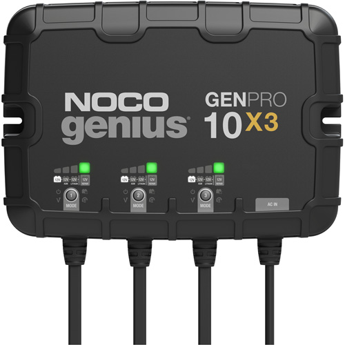 Genius&reg; GenPro10X3 3-Bank, 30-Amp On-Board Battery Charger Rock Safety Industrial Ltd