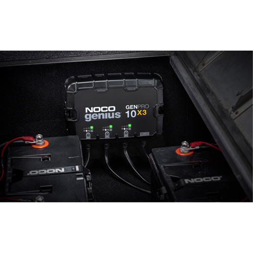 Genius&reg; GenPro10X3 3-Bank, 30-Amp On-Board Battery Charger Rock Safety Industrial Ltd
