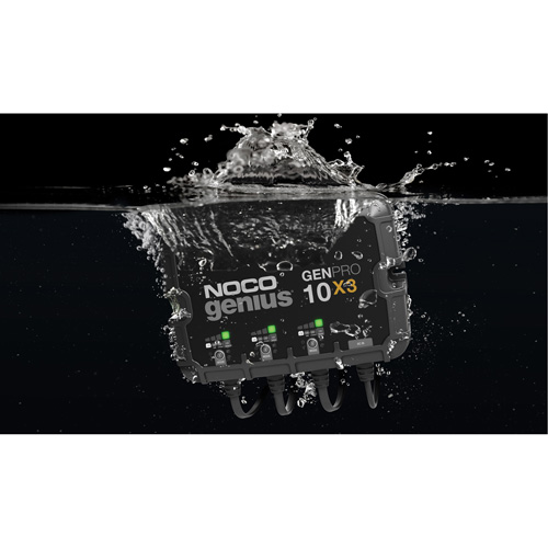 Genius&reg; GenPro10X3 3-Bank, 30-Amp On-Board Battery Charger Rock Safety Industrial Ltd