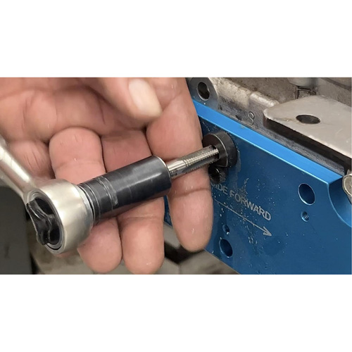 Gabarit de perçage pour installation sur collecteur pour Ford 3,5 L Ecoboost Rock Safety Industrial Ltd